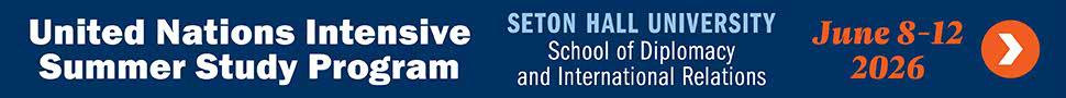 United Nations Intensive Summer Study Program - Seton Hall University