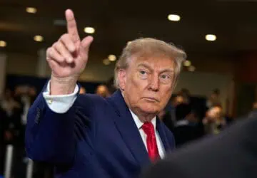 US President Donald Trump arrives at the UN for UNGA81