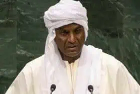 Nigerien Prime Minister Ali Mahaman Lamine Zeine
