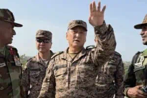 Force Commander Maj. Gen. Batsuuri visited the Gang Suppression Force’s Artibonite deployment
